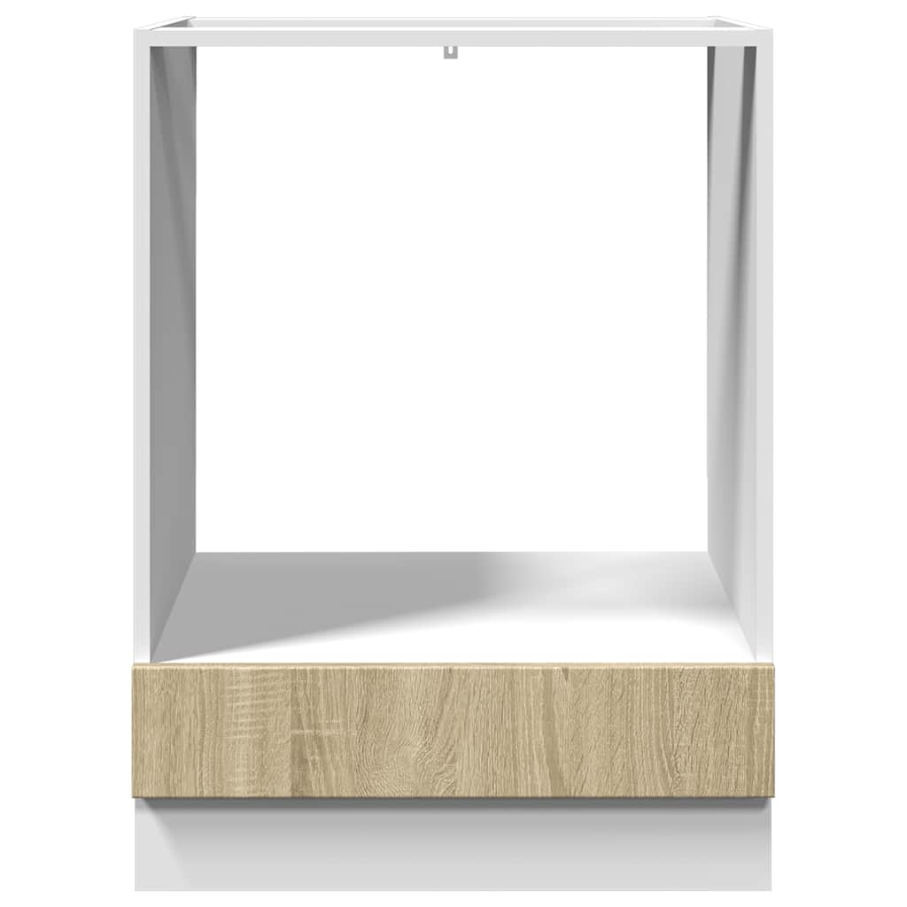 Mobile per Forno Rovere Sonoma 60x46x81,5 cm Legno Multistrato