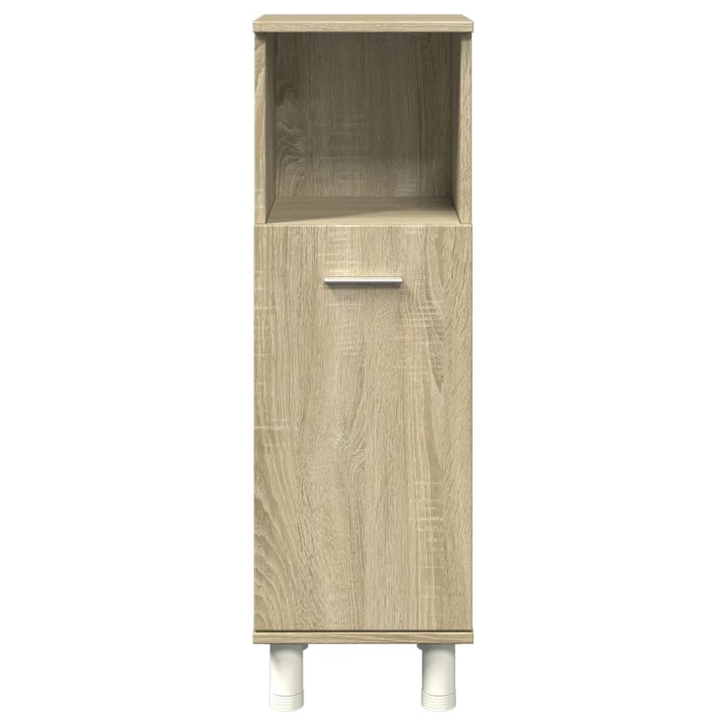 Mobile da Bagno Rovere Sonoma 30,5x30x95cm in Truciolato