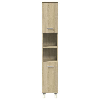 Mobile da Bagno Rovere Sonoma 30,5x30x179cm in Truciolato