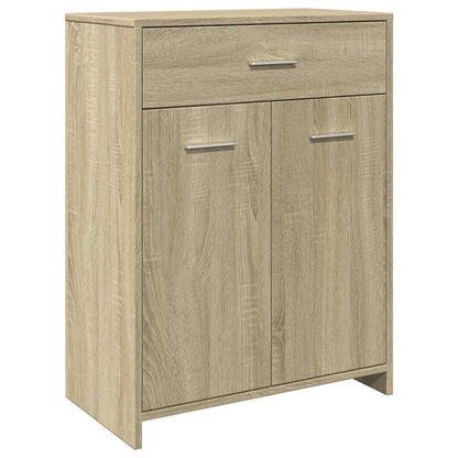Mobile da Bagno Rovere Sonoma 60x33x80 cm in Legno tecnico