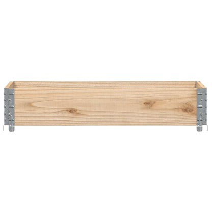 Fioriera da Giardino 100x50 cm in Legno Massello di Pino