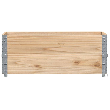 Fioriera da Giardino 100x50 cm in Legno Massello di Pino