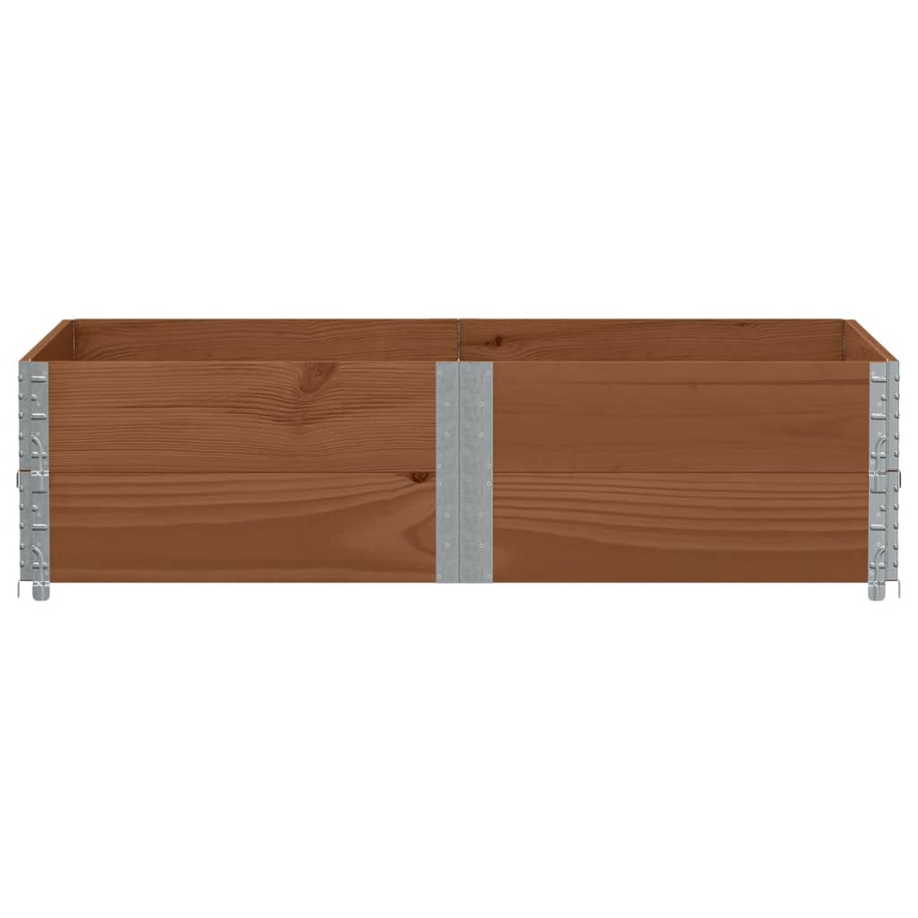 Fioriera da Giardino Marrone 150x100 cm Legno Massello di Pino