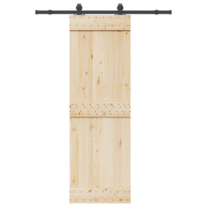 Kit di Binari per Porte Scorrevoli 152,5 cm Acciaio Nero