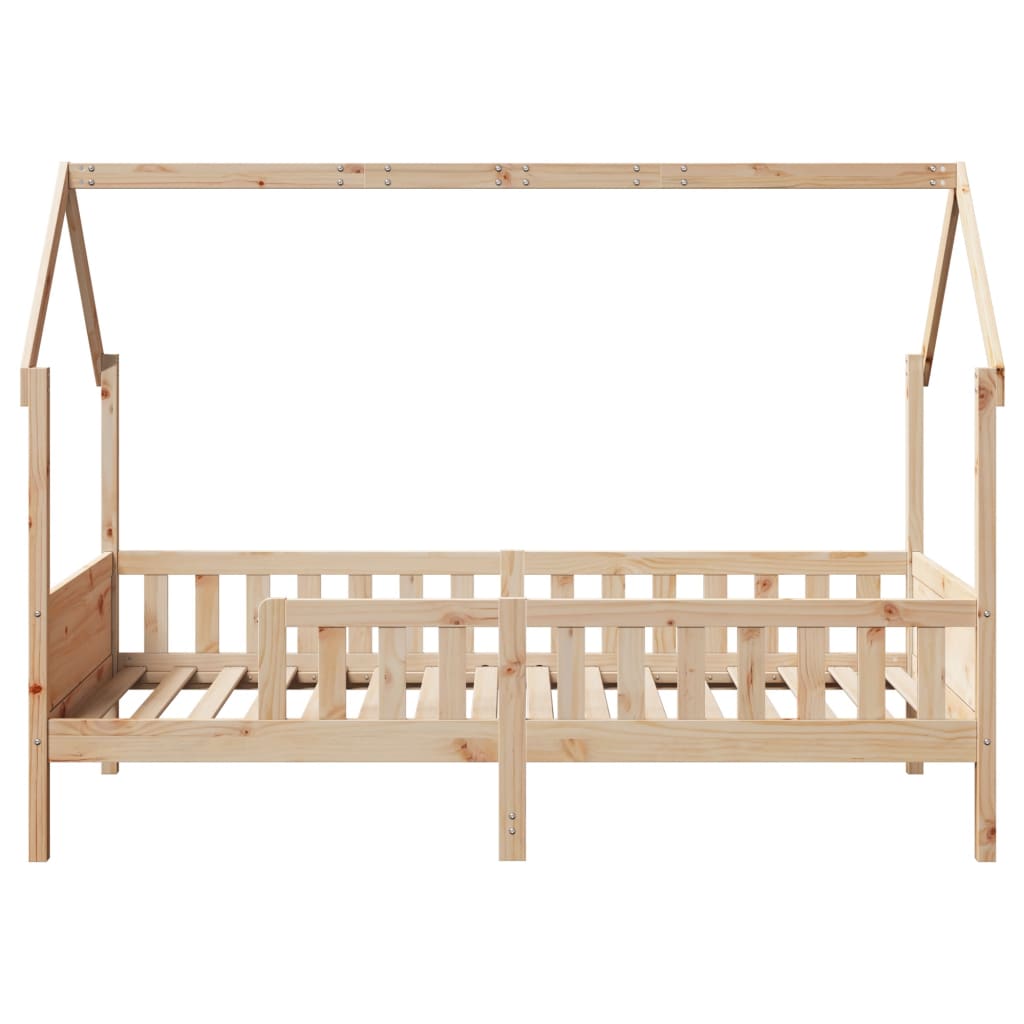 Giroletto Casetta per Bambini 90x200 cm Legno Massello di Pino