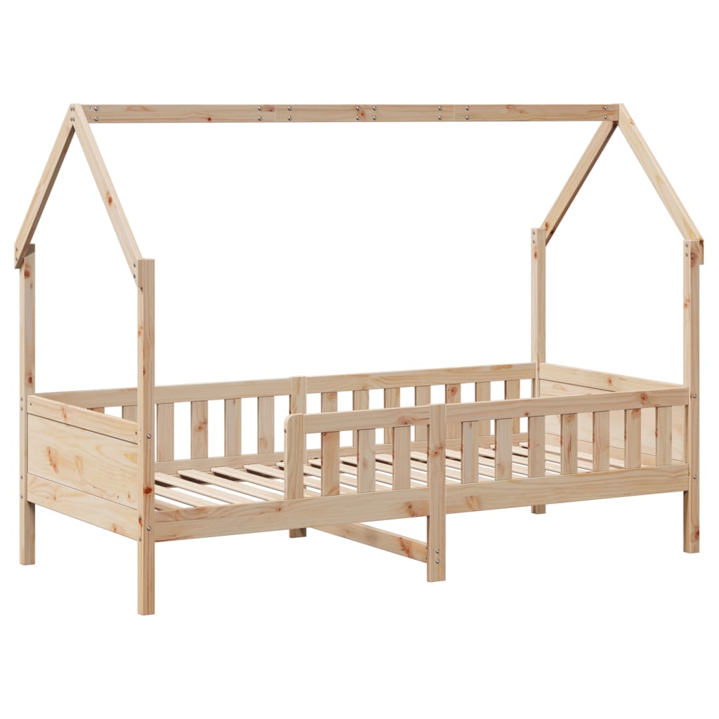 Giroletto Casetta per Bambini 80x200 cm Legno Massello di Pino