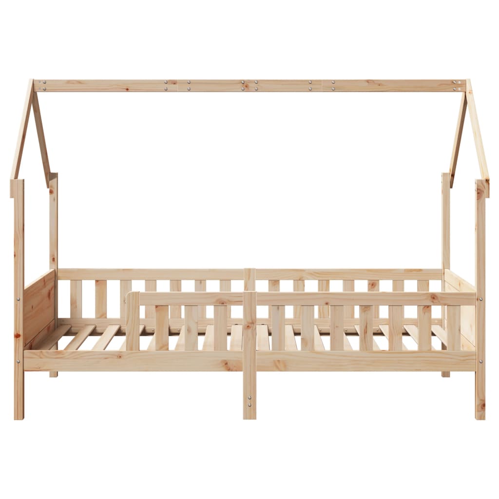 Giroletto Casetta per Bambini 80x200 cm Legno Massello di Pino