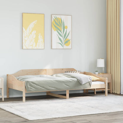 Giroletto senza Materasso 80x200 cm in Legno Massello Pino