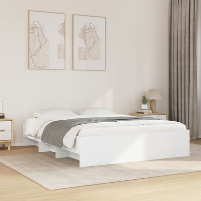 Giroletto senza Materasso Bianco 160x200cm in Legno Multistrato