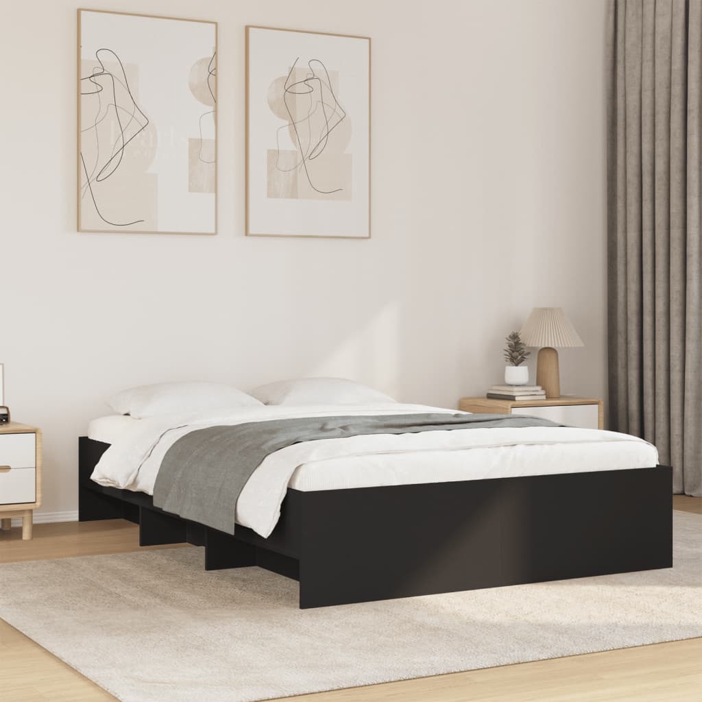 Giroletto Nero 120x200 cm in Legno Multistrato