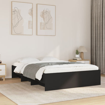 Giroletto Nero 135x190 cm in Legno Multistrato