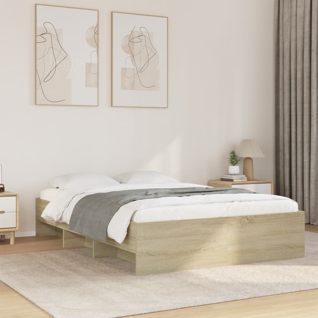 Giroletto senza Materasso Rovere Sonoma 120x190cm in Truciolato