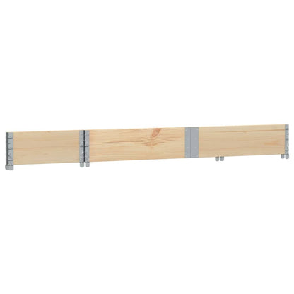 Paretale per Pallet 150x50 cm in Legno Massello di Pino