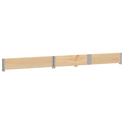 Paretale per Pallet 150x100 cm in Legno Massello di Pino