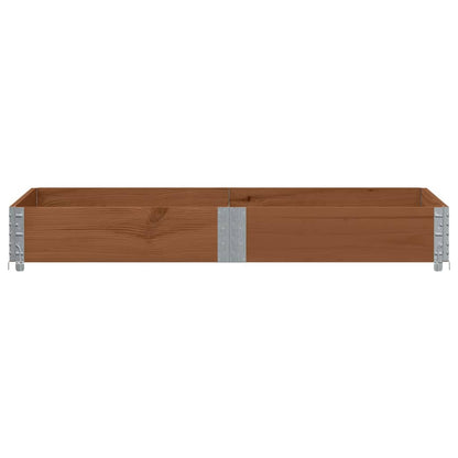 Paretale per Pallet Marrone 150x100cm in Legno Massello di Pino