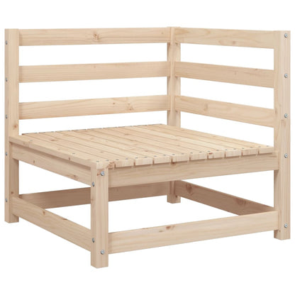 Set Divani da Giardino 4 pz in Legno Massello di Pino
