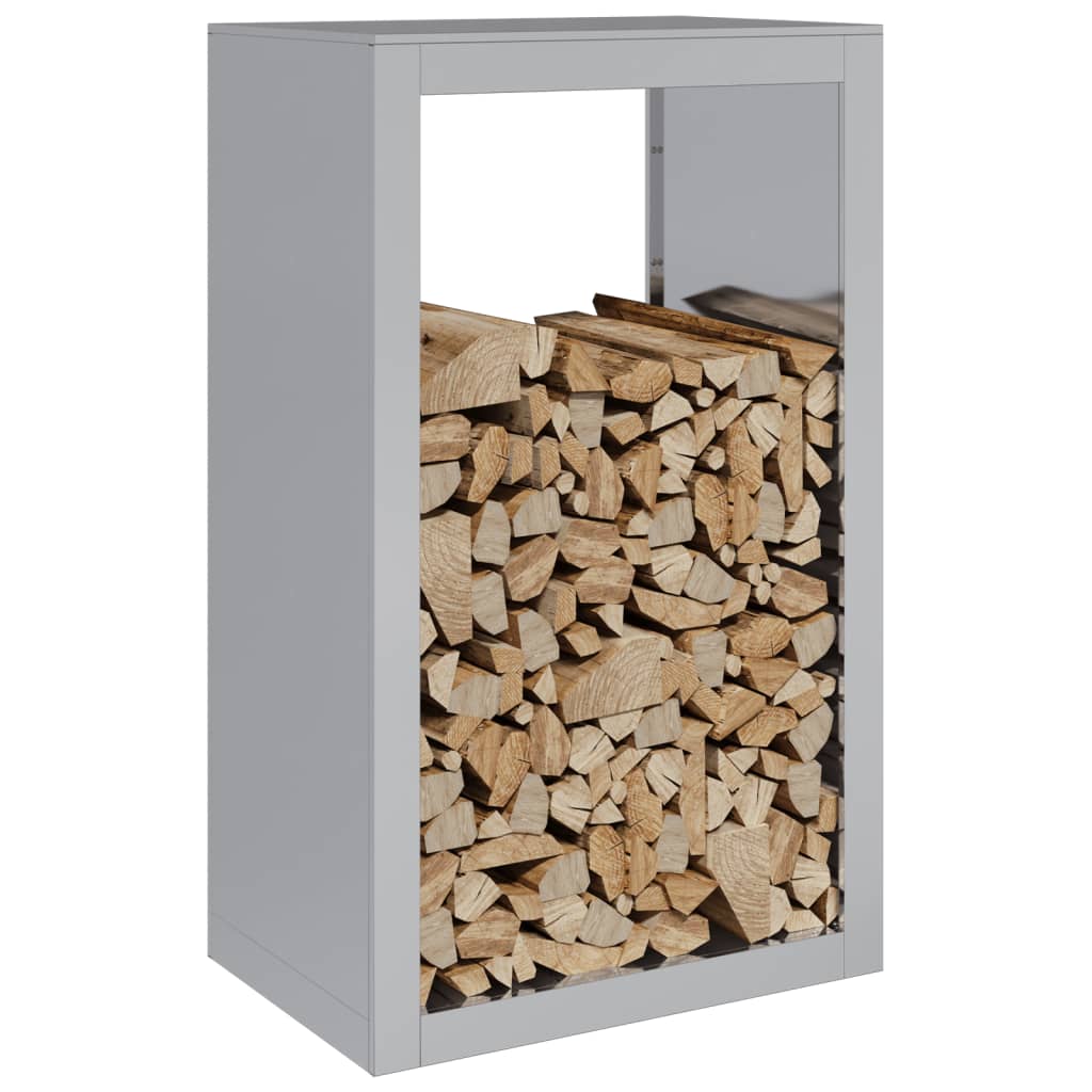 Rastrelliera per Legna 60x40x100 cm in Acciaio Zincato
