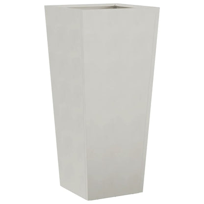 Fioriera da Giardino 35x35x75 cm in Acciaio Inox