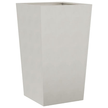 Fioriera da Giardino 45x45x75 cm in Acciaio Inox