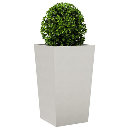 Fioriera da Giardino 45x45x75 cm in Acciaio Inox
