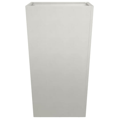 Fioriera da Giardino 45x45x75 cm in Acciaio Inox