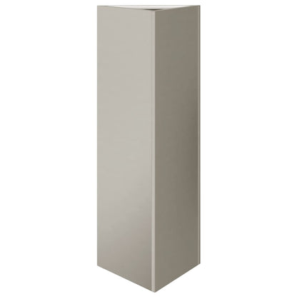Fioriera da Giardino Triangolare 30x26x75 cm in Acciaio Corten