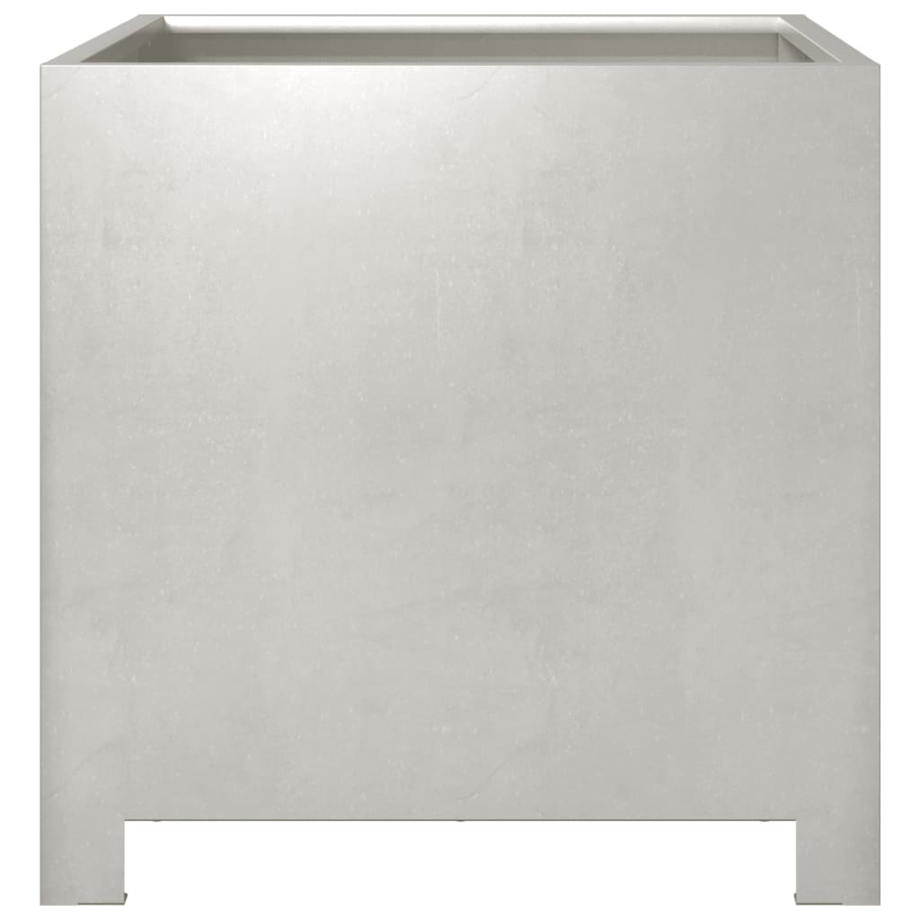 Fioriera da Giardino 40x40x40 cm in Acciaio Inox