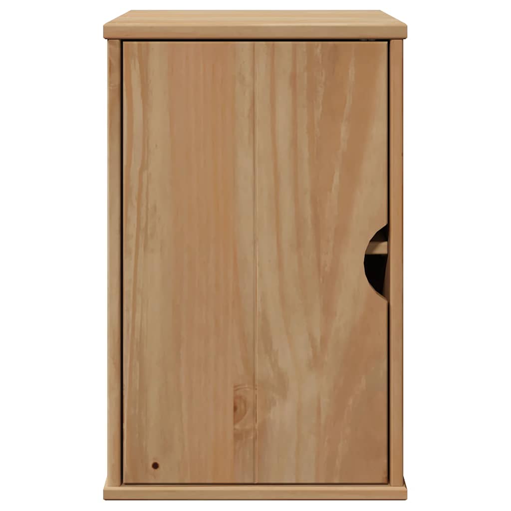 Mobile da Bagno OTTA 35x30x55 cm in Legno Massello di Pino