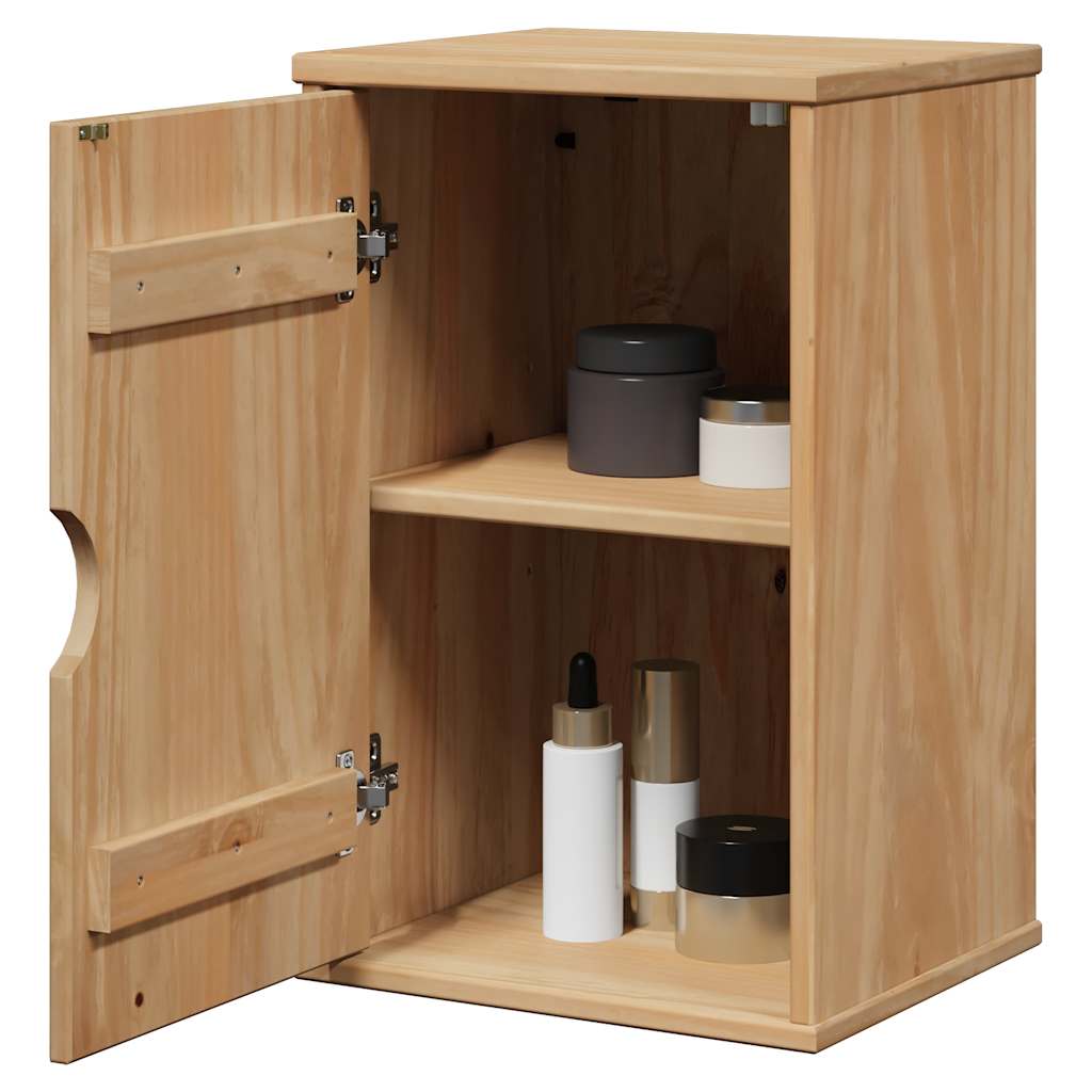 Mobile da Bagno OTTA 35x30x55 cm in Legno Massello di Pino