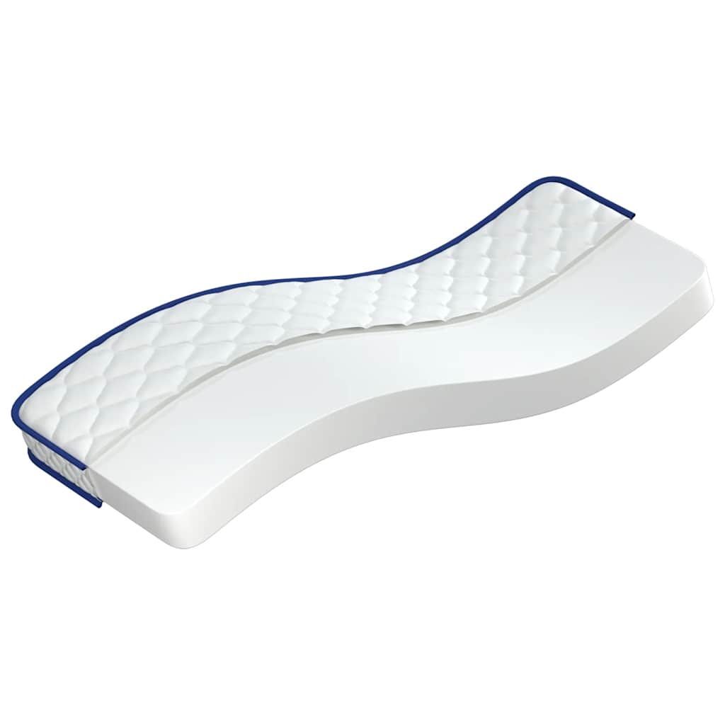 Materasso Viscoelastico Bianco 70x200x17 cm Morbido