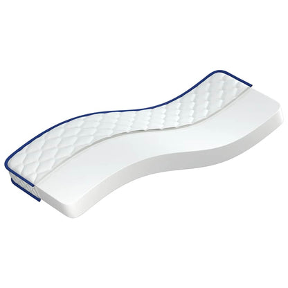 Materasso Viscoelastico Bianco 70x200x17 cm Morbido