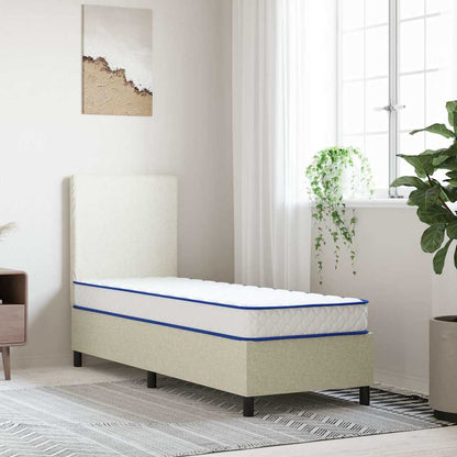 Materasso Viscoelastico Bianco 70x200x17 cm Morbido