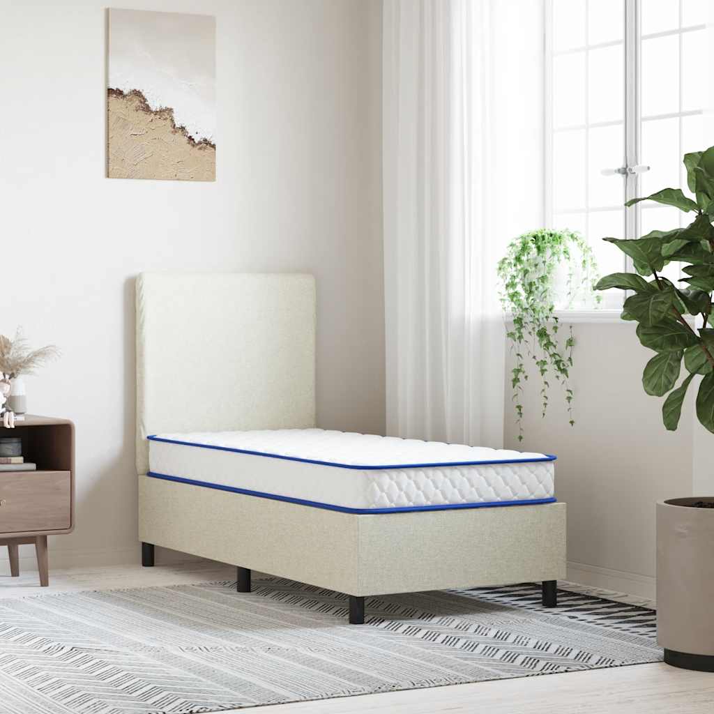Materasso Viscoelastico Bianco 80x160x17 cm Morbido