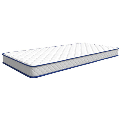 Materasso Viscoelastico Bianco 100x200x17 cm Morbido
