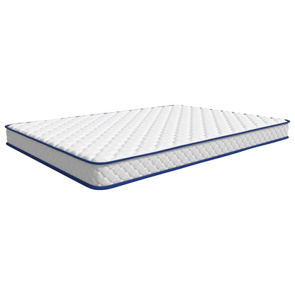 Materasso Viscoelastico Bianco 140x190x17 cm Morbido
