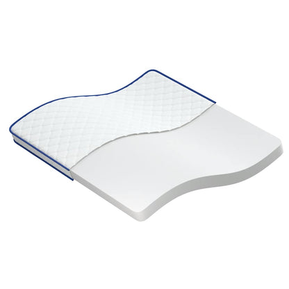 Materasso Viscoelastico Bianco 200x200x17 cm Morbido