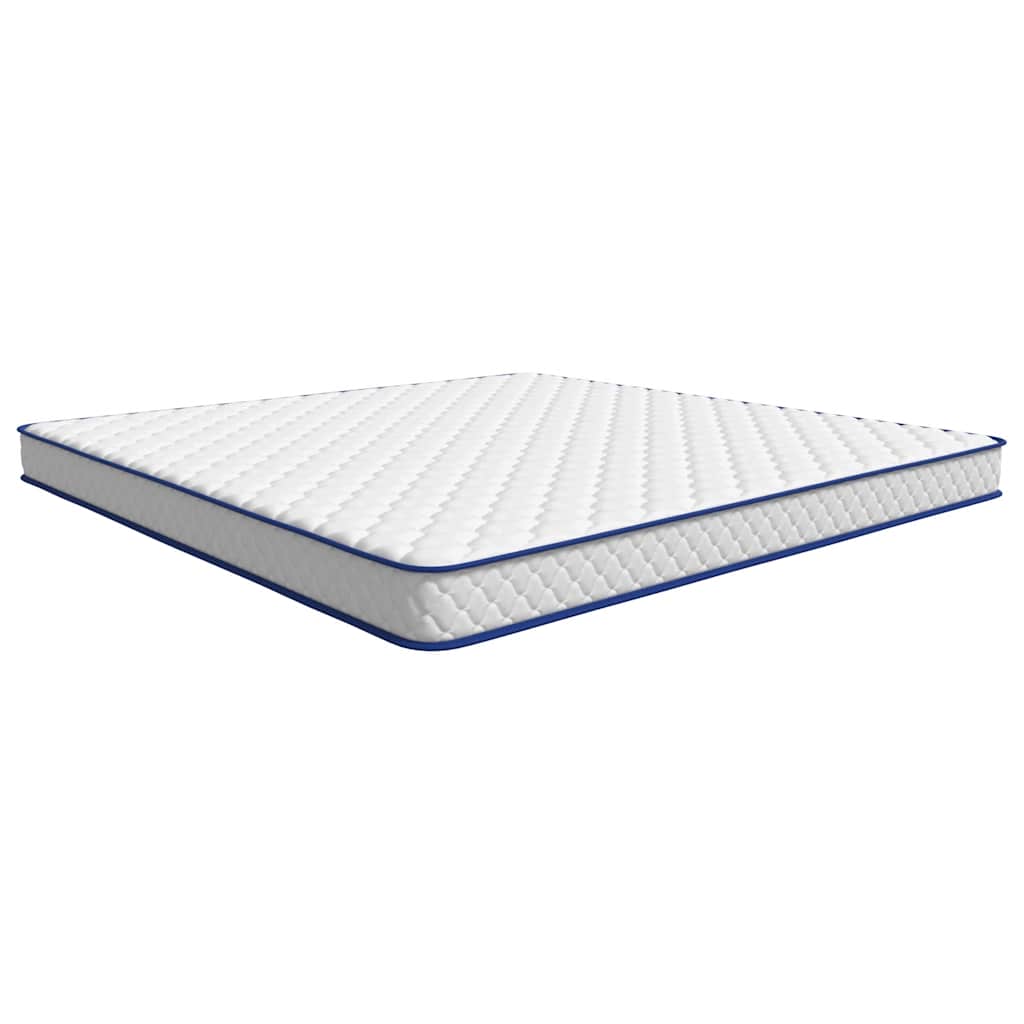 Materasso Viscoelastico Bianco 200x200x17 cm Morbido