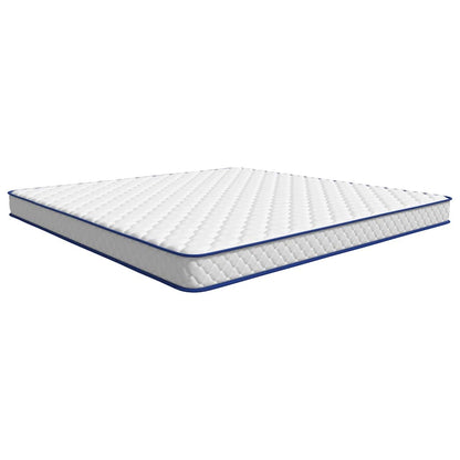 Materasso Viscoelastico Bianco 200x200x17 cm Morbido