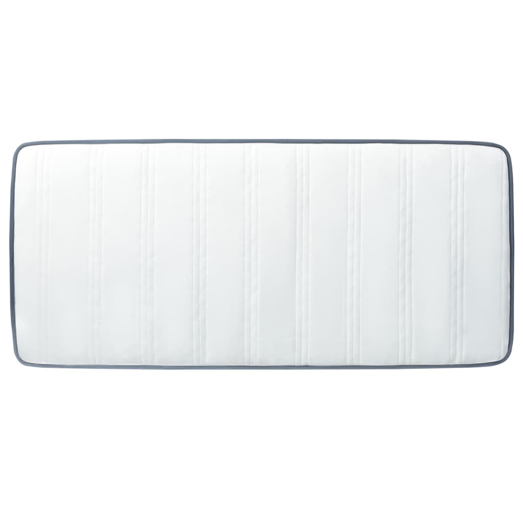 Materasso a Molle Insacchettate 160x80x20 cm Morbidezza Media in Tessuto
