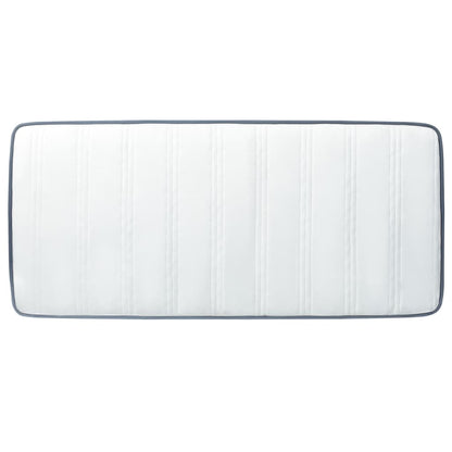 Materasso a Molle Insacchettate 160x80x20 cm Morbidezza Media in Tessuto