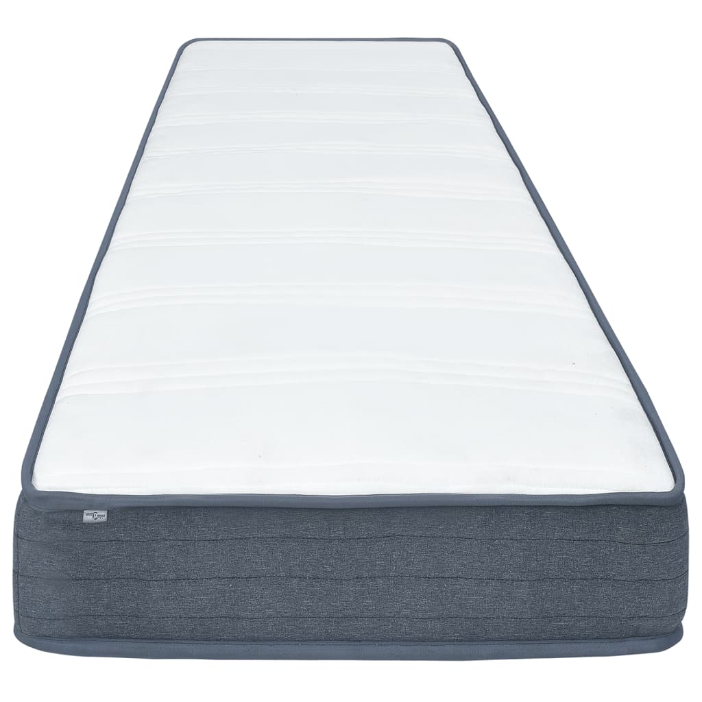 Materasso a Molle Insacchettate 190x90x20 cm Morbidezza Media in Tessuto