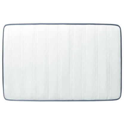 Materasso a Molle Insacchettate 190x140x20 cm Morbidezza Media in Tessuto