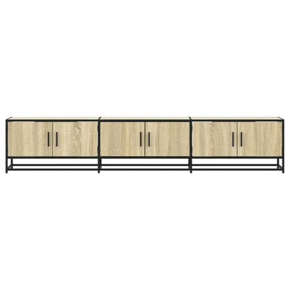 Mobile per TV Rovere Sonoma 210x35x41 cm in Truciolato