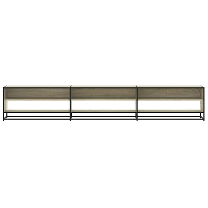 Mobile per TV Rovere Sonoma 270x40x46 cm in Truciolato