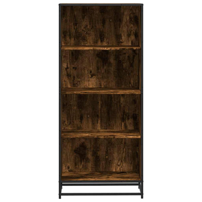 Libreria Rovere Fumo 60x35x139 cm in Truciolato