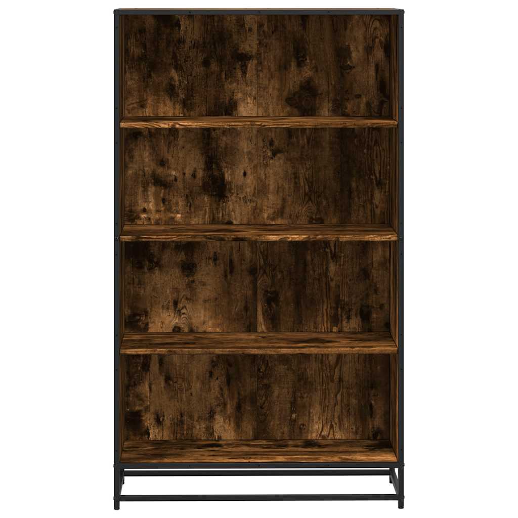 Libreria Rovere Fumo 80,5x35x139 cm in Truciolato