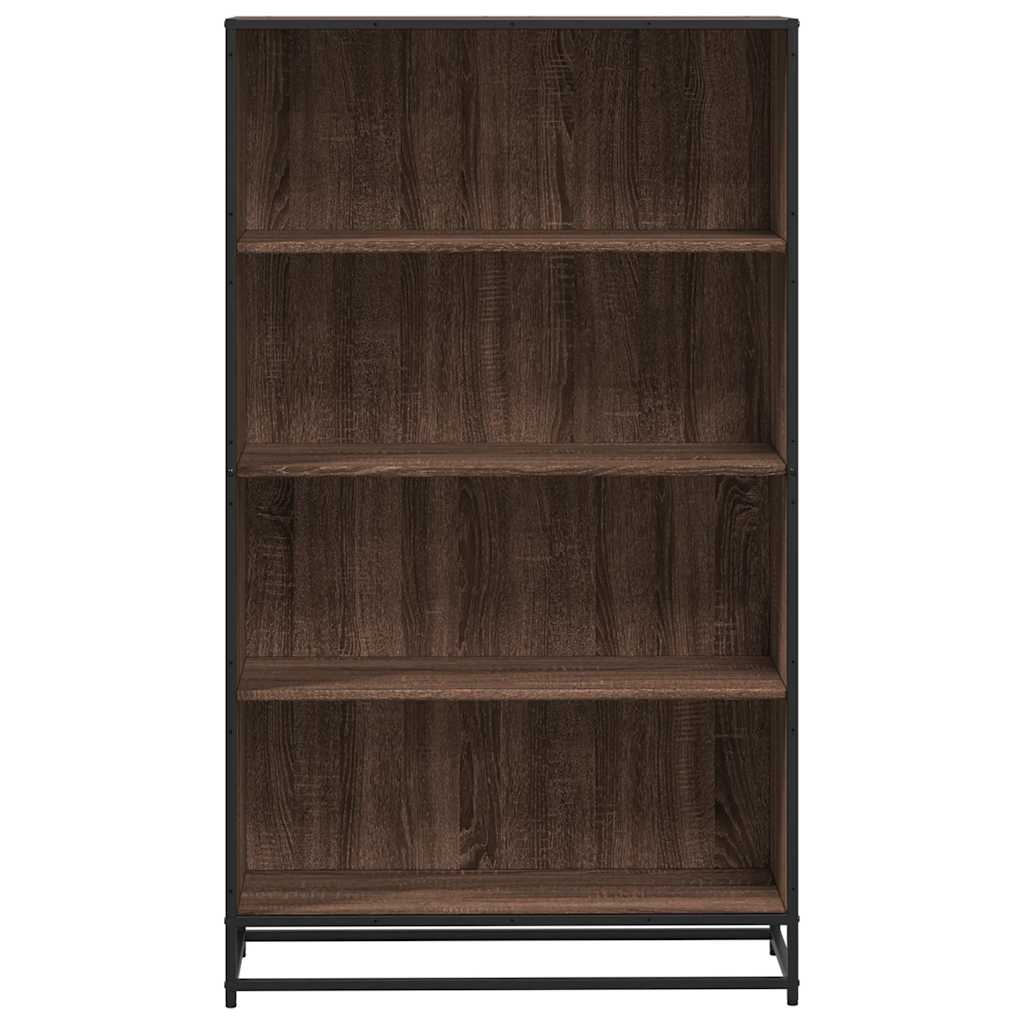 Libreria Rovere Marrone 80,5x35x139 cm in Truciolato