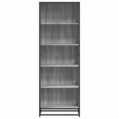 Libreria Grigio Sonoma 60x35x170,5 cm in Truciolato