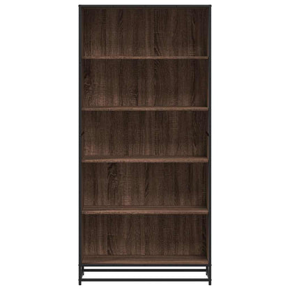 Libreria Rovere Marrone 80,5x35x170,5 cm in Truciolato
