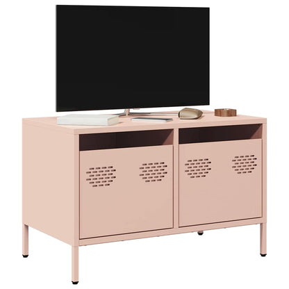 Mobile TV Rosa 68x39x43,5cm in Acciaio Laminato a Freddo